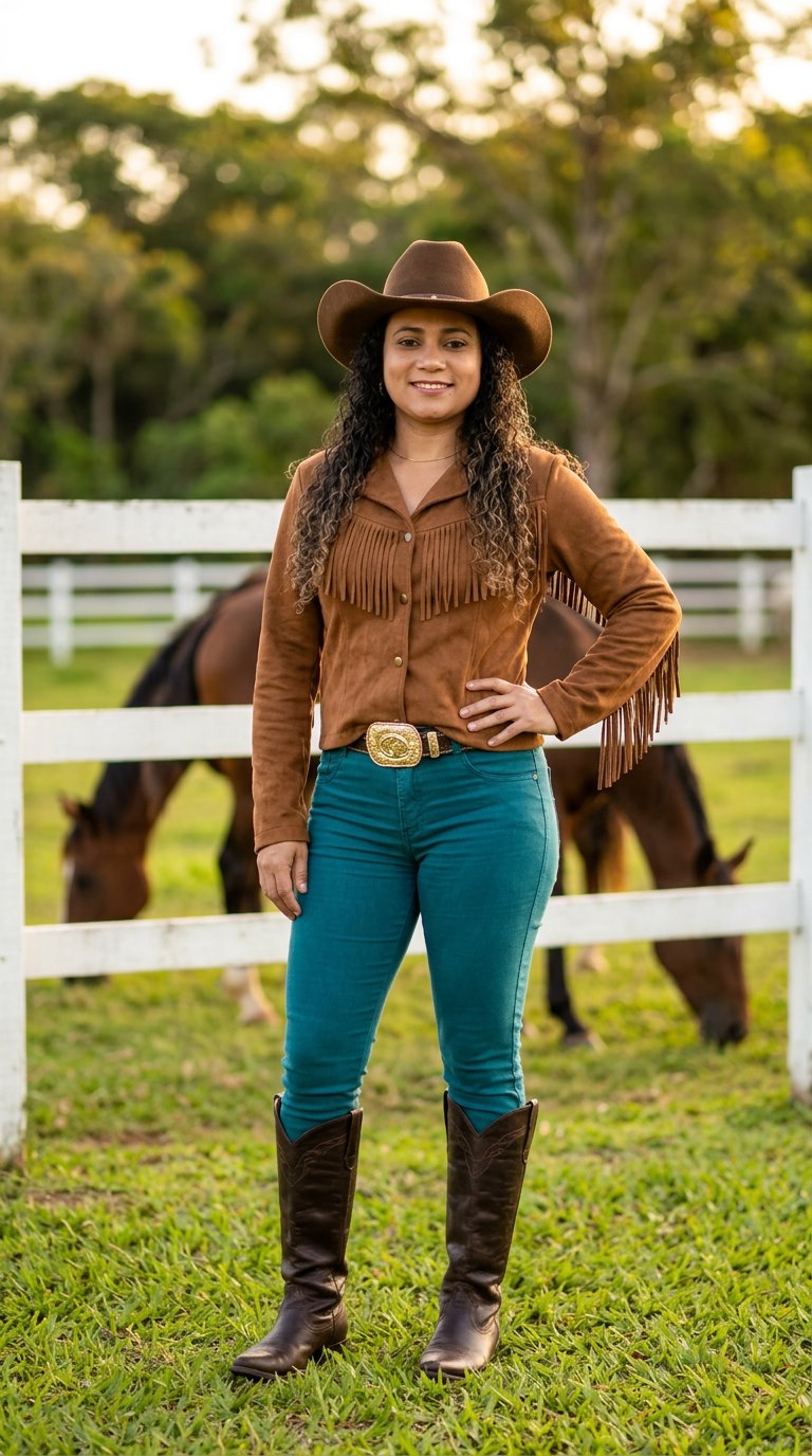 Cowgirl Fazenda